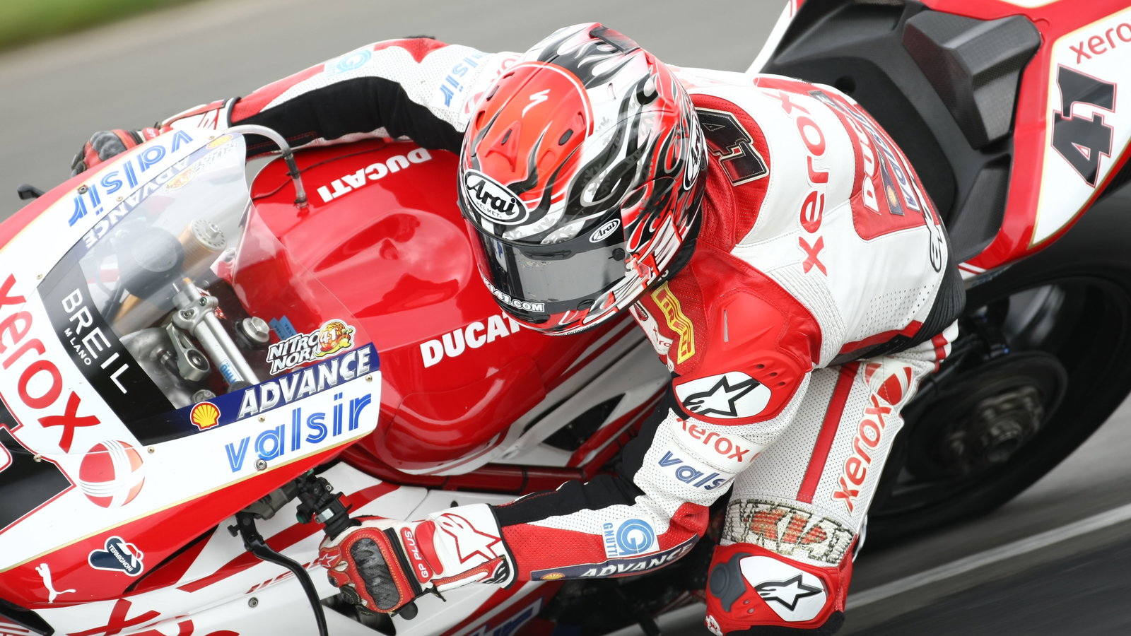 Haga, British WSBK 2009