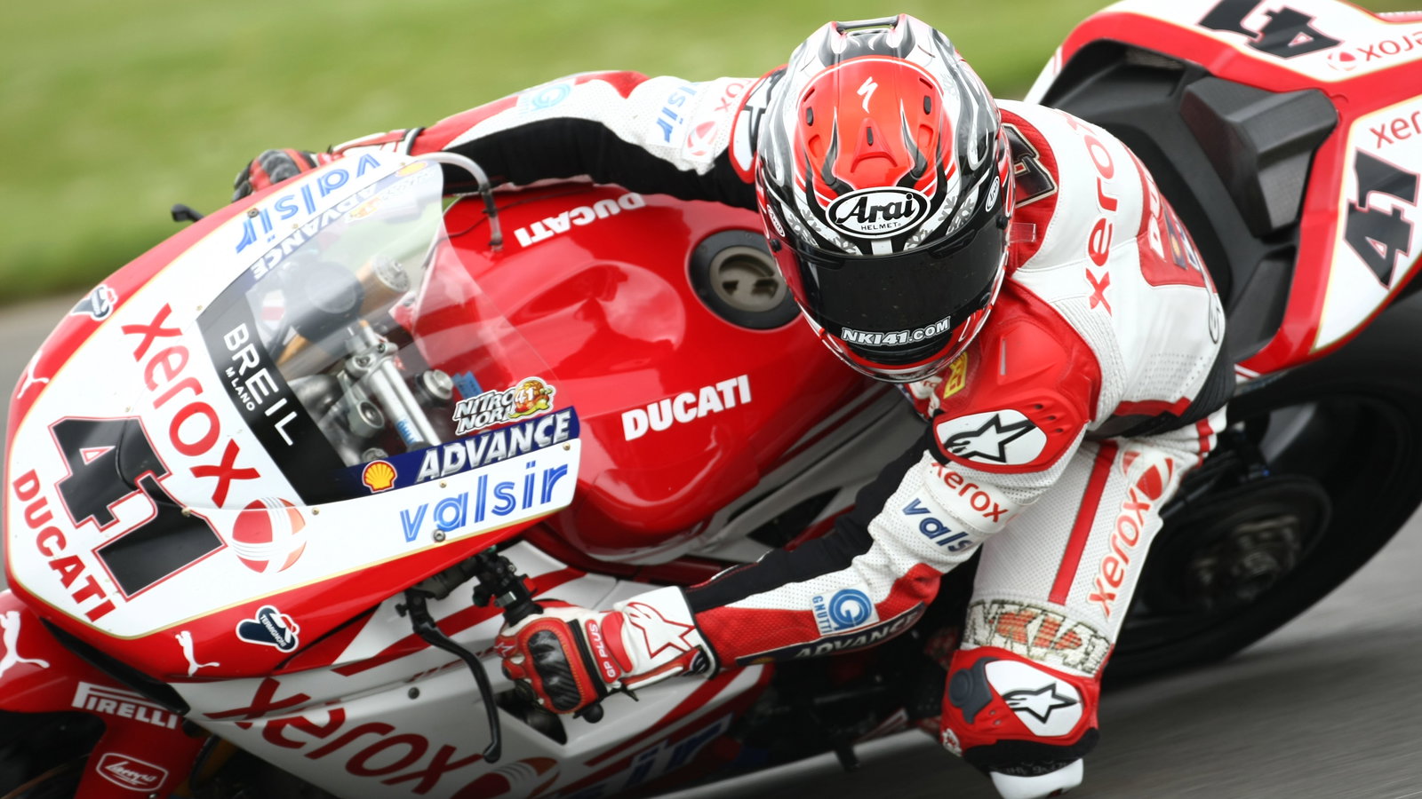 Haga, British WSBK 2009