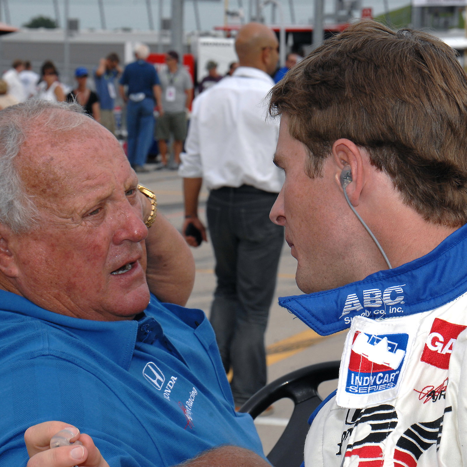 Indy Racing League. 20-21 June 2009. Iowa Corn 250. Iowa Speedway. Newton, Iowa USA. A.J. Foyt and
