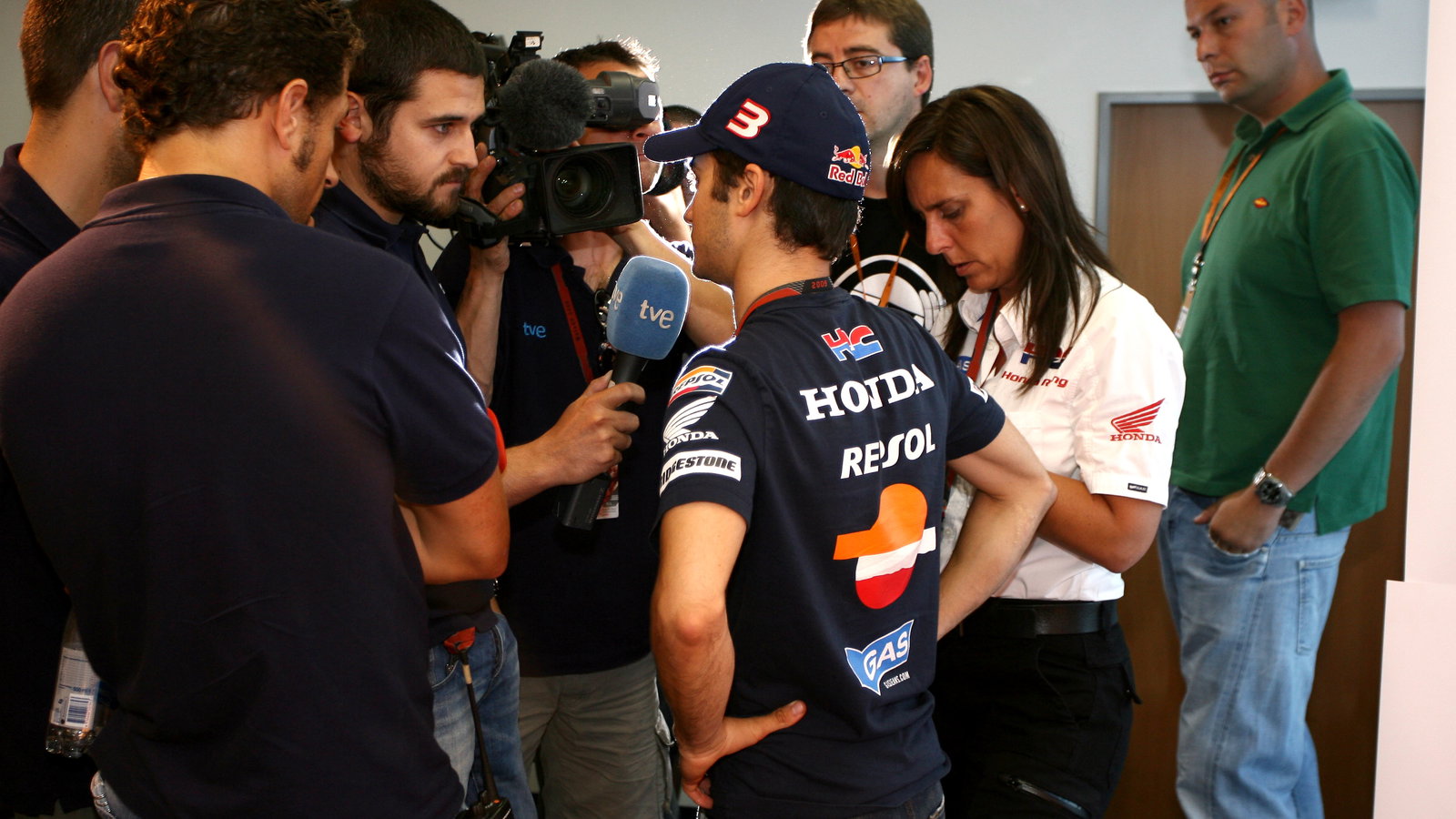 Pedrosa, Press, German MotoGP 2009