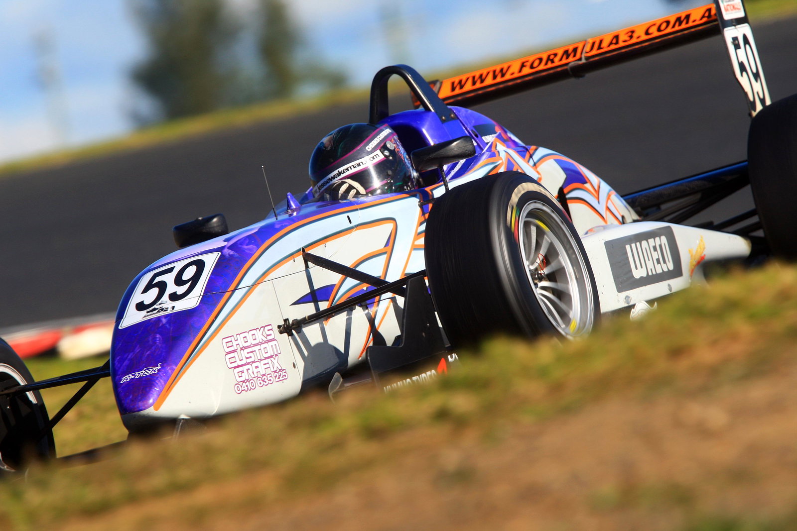 Jesse Wakeman, R-Tek Motorsport Dallara F304 Spiess Opel Shannon CAMS Nationals Rd 9 & 10 Austr