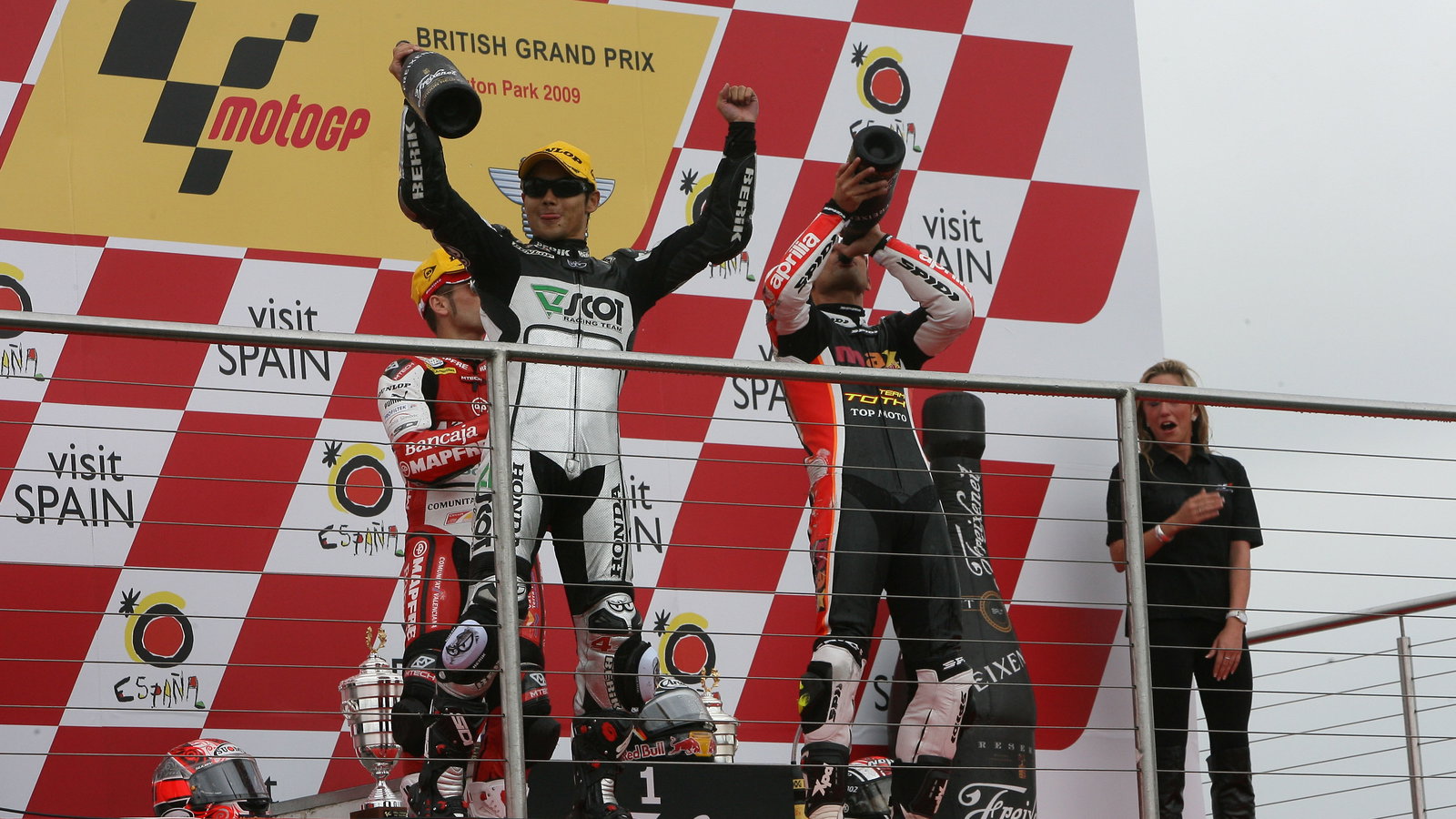 Aoyama, British 250GP Race 2009