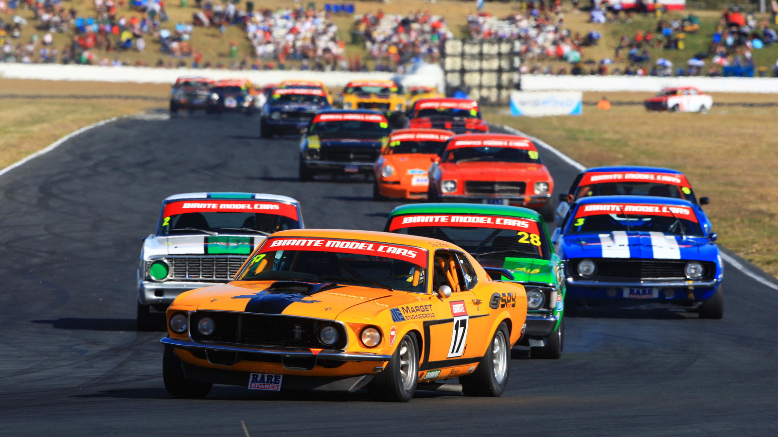 Drew Marget, Ford Mustang Trans Am
Binate Touring Car Masters Rd 4
Qld House and Land.com300
Qld 