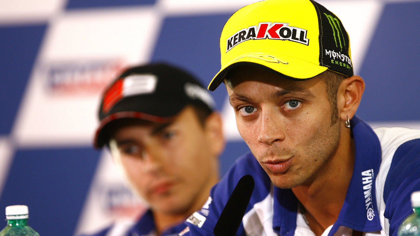 Lorenzo and Rossi, San Marino MotoGP 2009