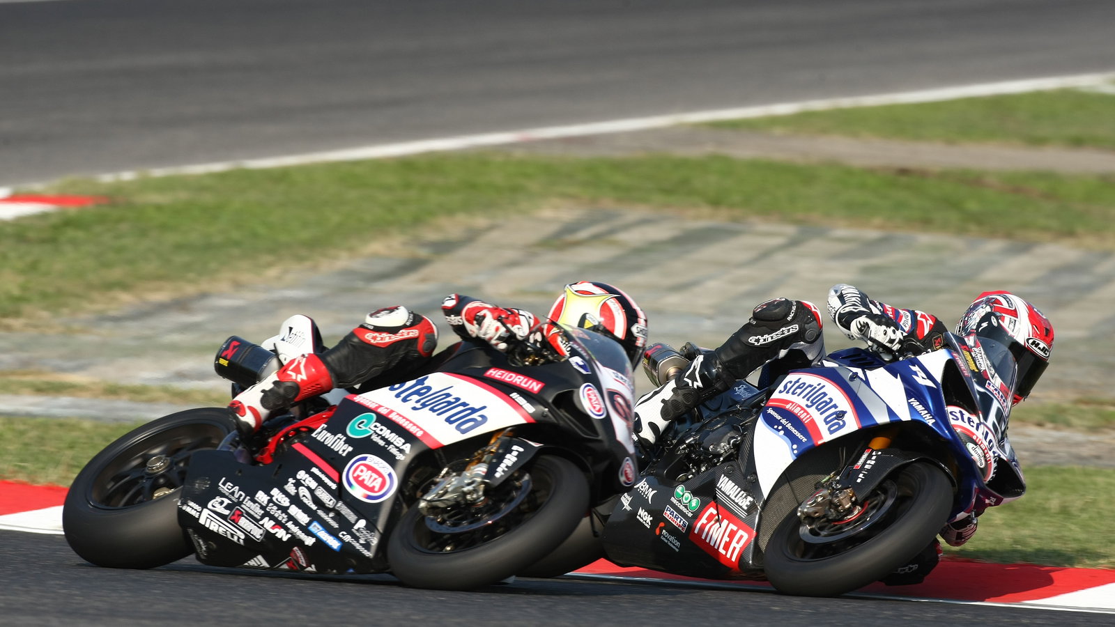 Spies, Byrne, Imola WSBK Race 2 2009