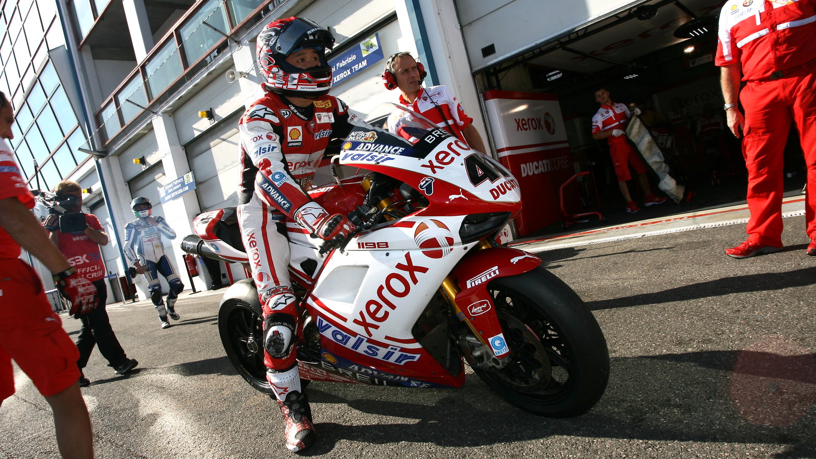 Haga, French WSBK 2009