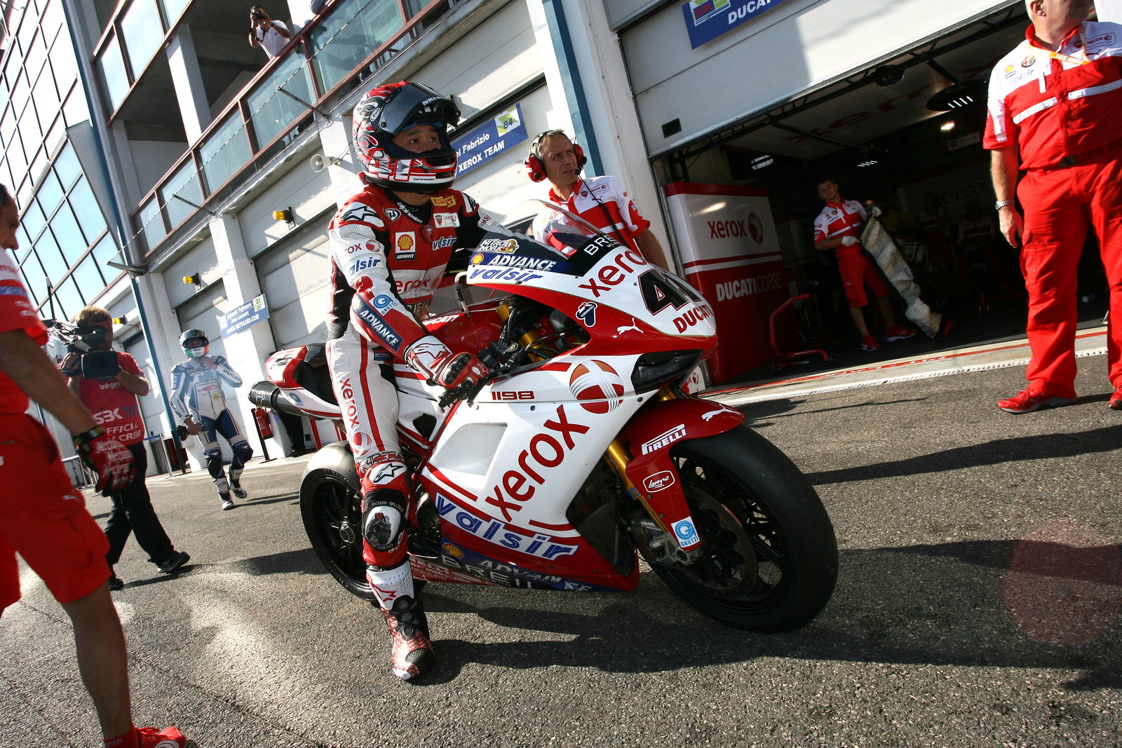 Haga, French WSBK 2009