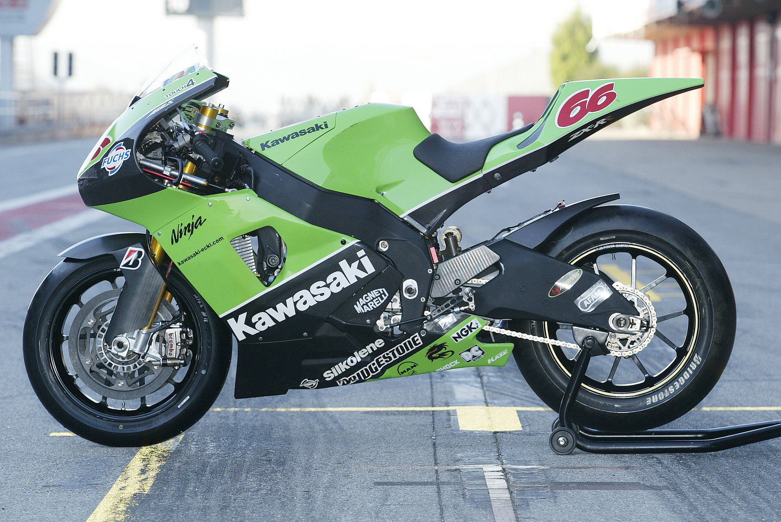 Kawasaki ZXRR, Barcelona IRTA MotoGP Test, March 2005