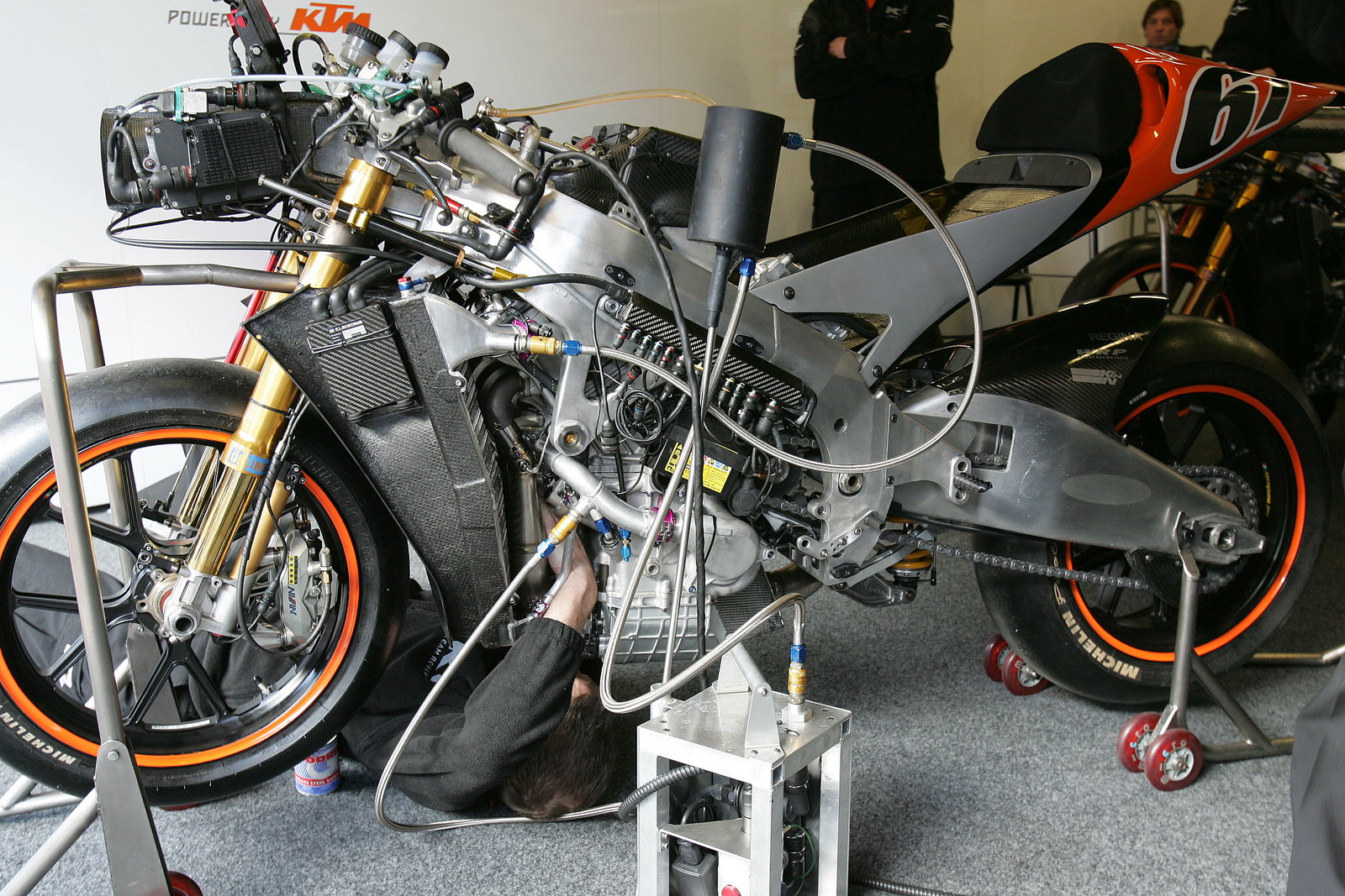 Team KR KTM, Barcelona IRTA MotoGP Test March 2005