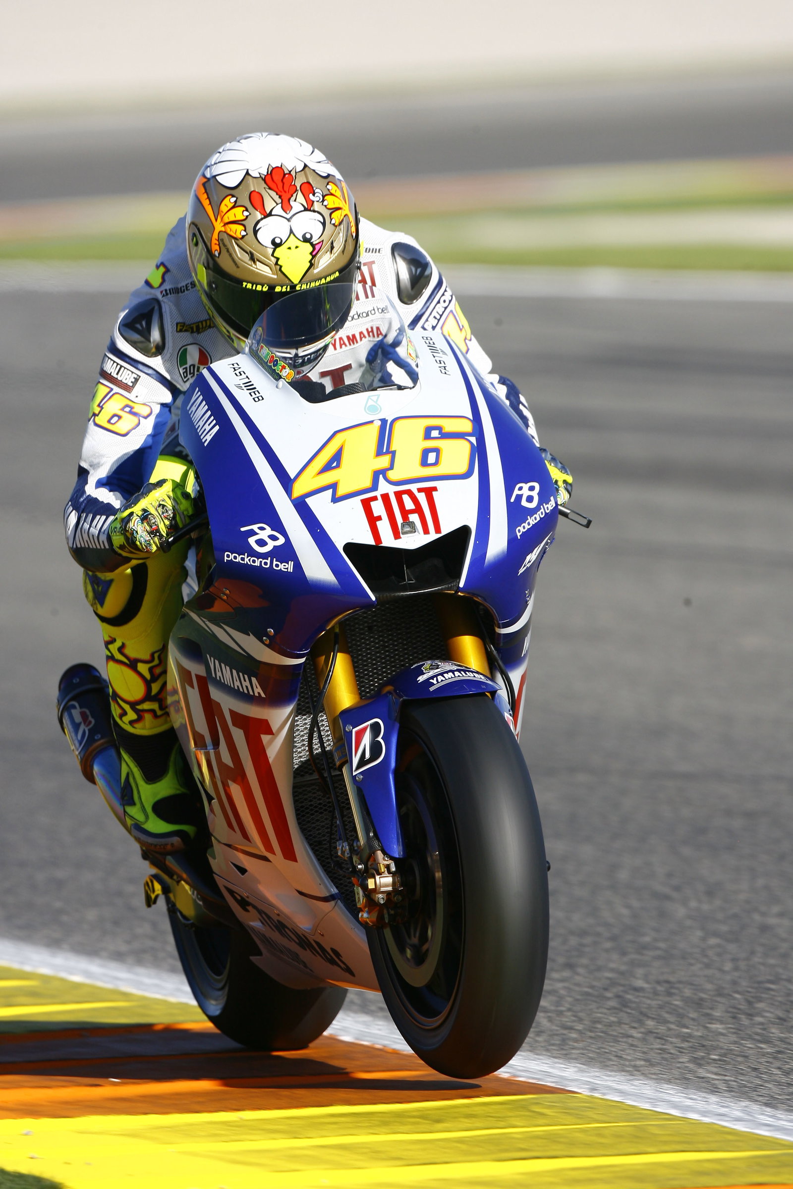 Rossi, Valencia MotoGP Test, 2009