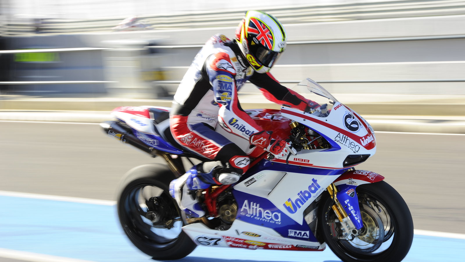 Byrne, Portuguese WSBK Test 2010