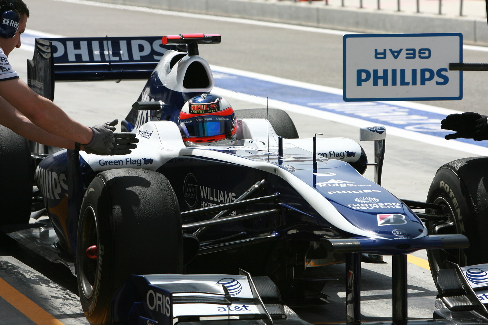 Rubens Barrichello (BRA) Williams Cosworth FW32