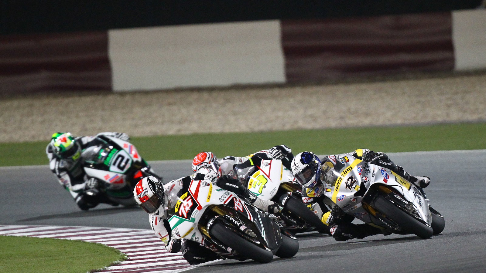 Pasini, Moto2 race, Qatar MotoGP 2010