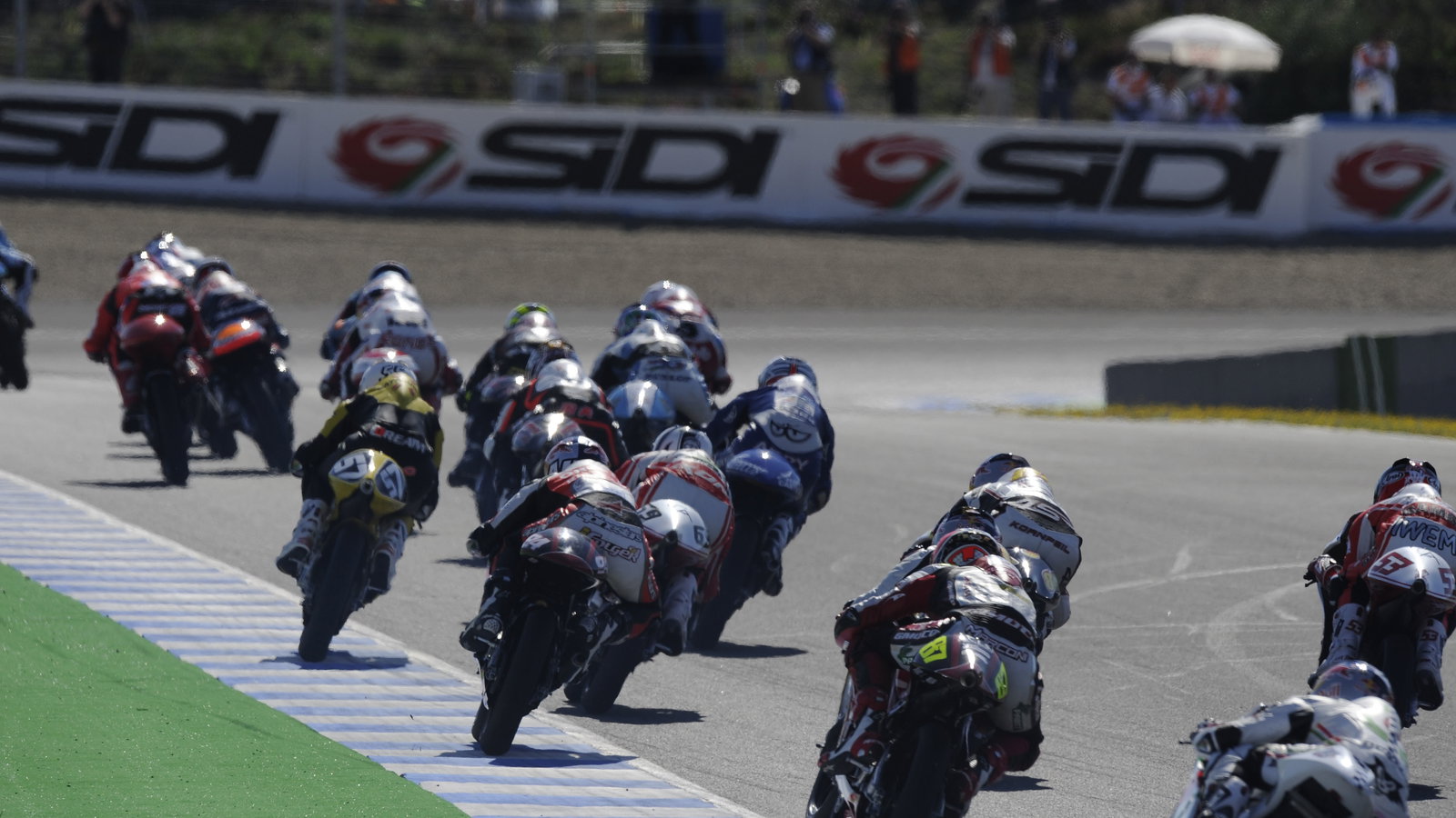 Folger, Spanish 125GP Race 2010