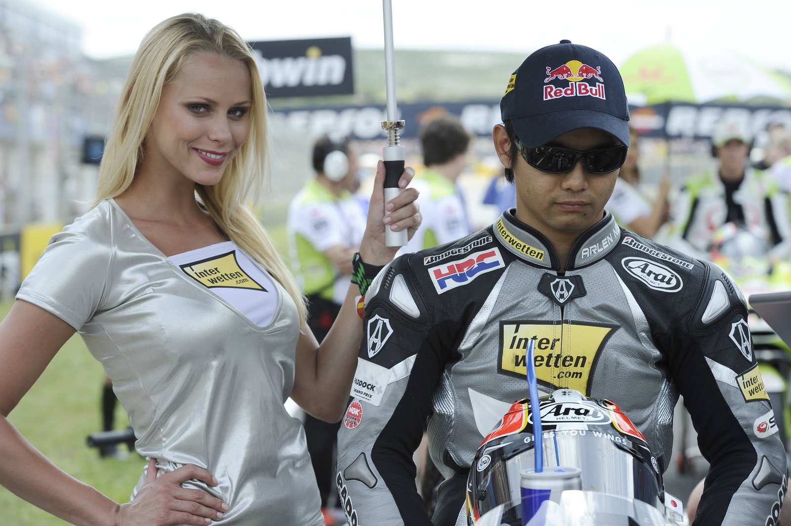 Aoyama, Spanish MotoGP Race 2010, Babe