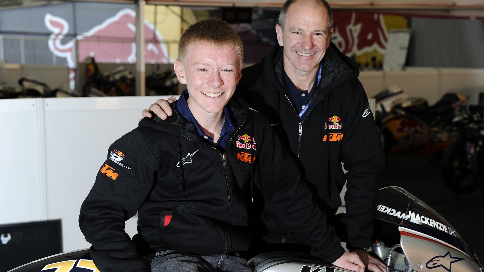 Niall Mackenzie, Taylor Mackenzie, Red Bull Rookies, Spanish MotoGP 2010