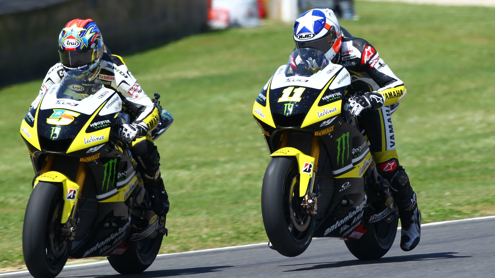 Edwards and Spies, Italian MotoGP 2010