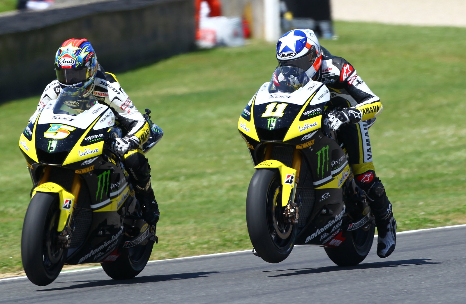 Edwards and Spies, Italian MotoGP 2010