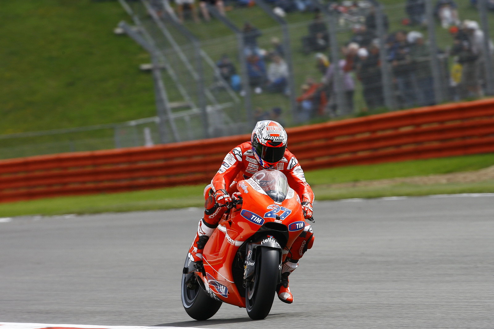 Stoner, British MotoGP 2010