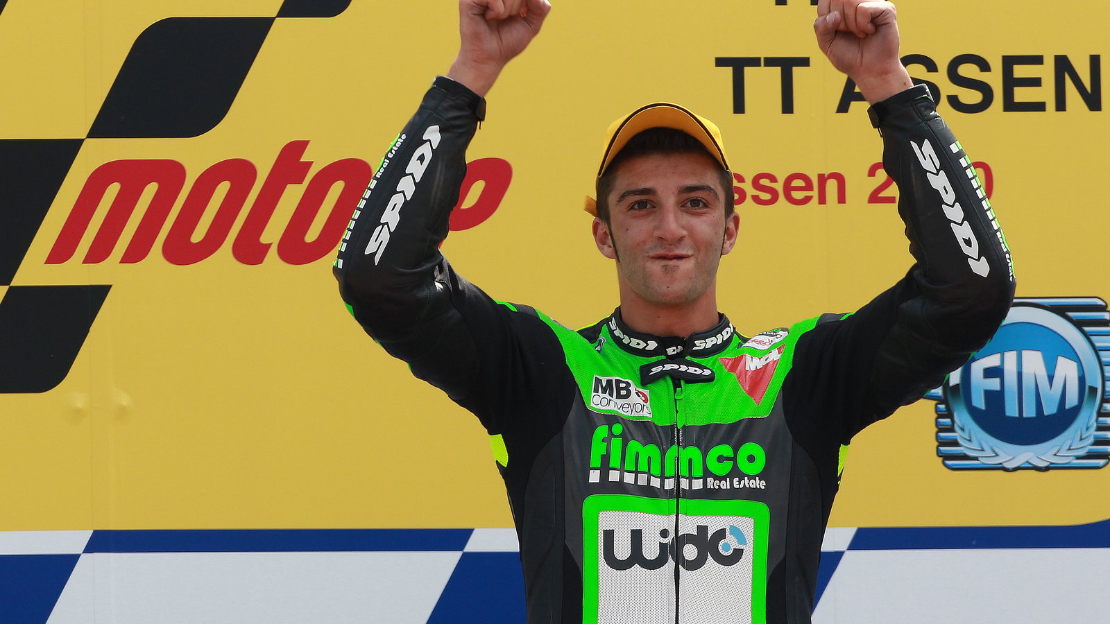 Iannone, Moto2 race, Dutch GP 2010