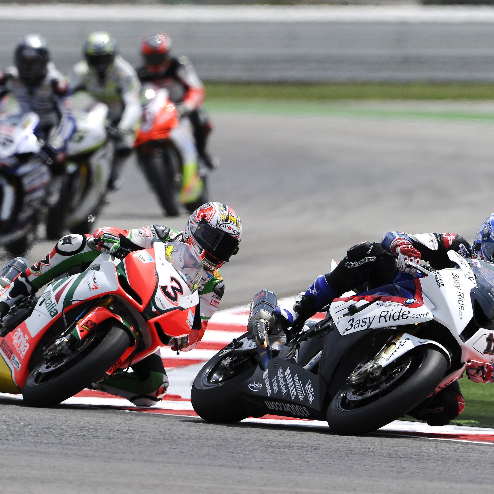Corser, Race Start, Misano WSBK Race 1 2010