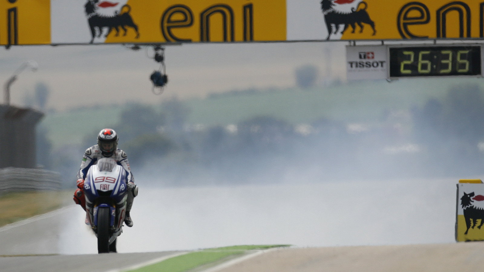 Lorenzo, engine blow-up, German MotoGP 2010