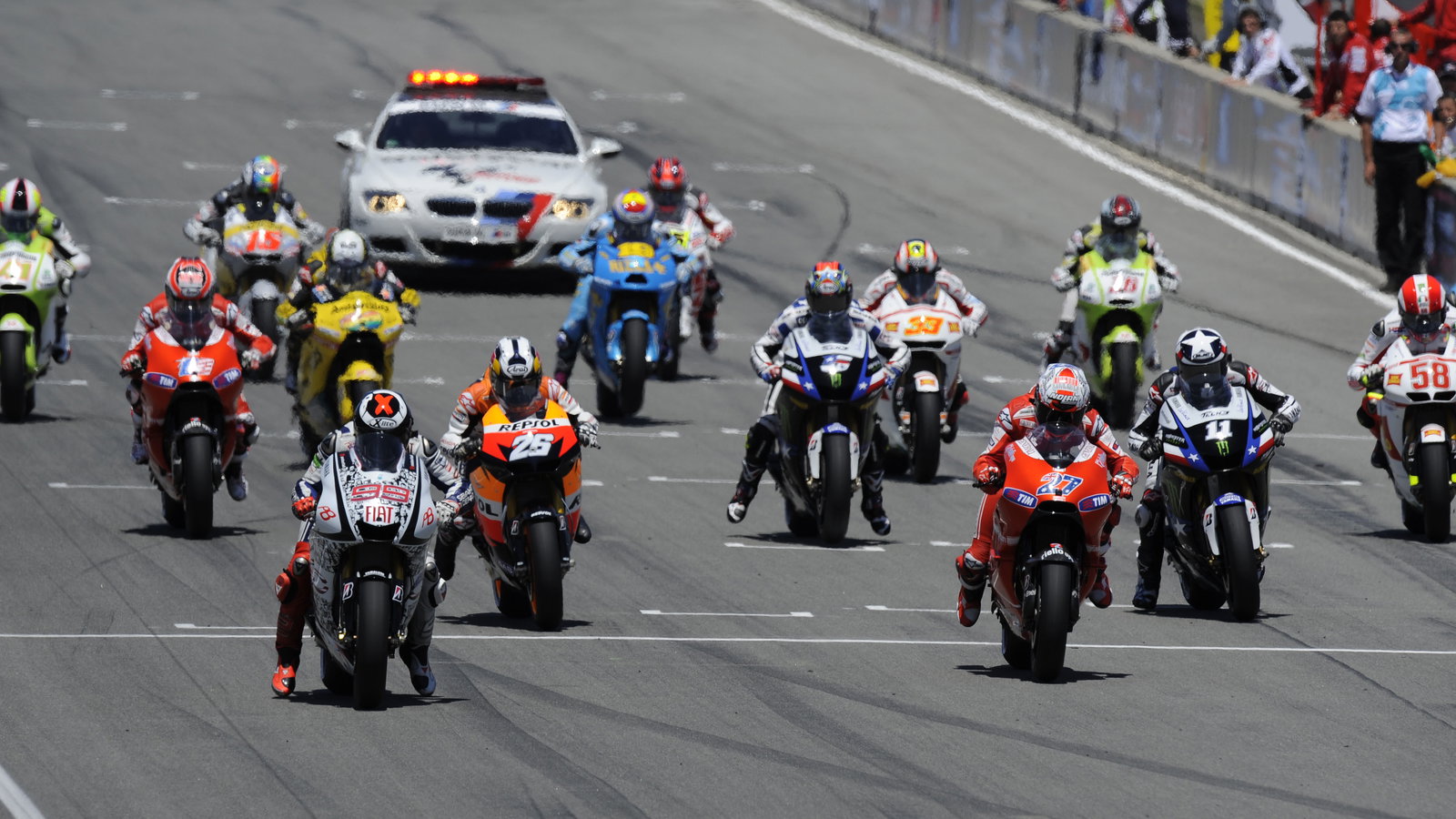 Start, US MotoGP Race 2010