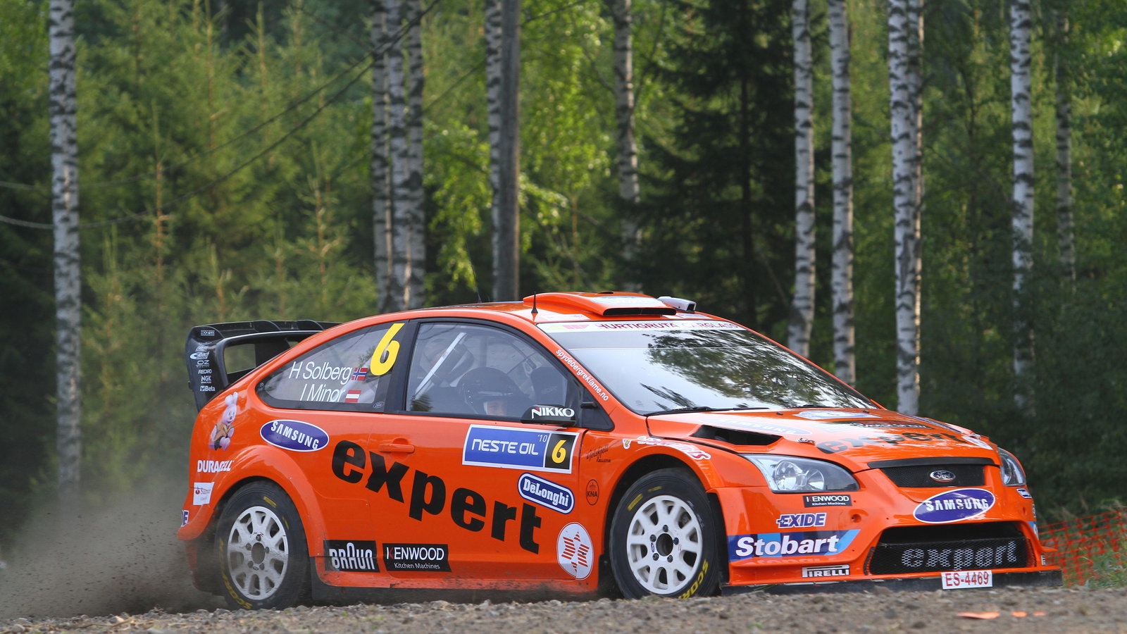 Henning Solberg (NOR) Ilka Minor (AUS), Ford Focus RS WRC 08, Stobart VK M-Sport Ford Rally Team