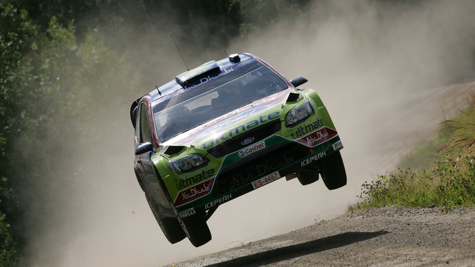 Jari-Matti Latvala (FIN) Miikka Anttila (FIN), Ford Focus RS WRC08, BP Ford Abu Dhabi World Rally Te