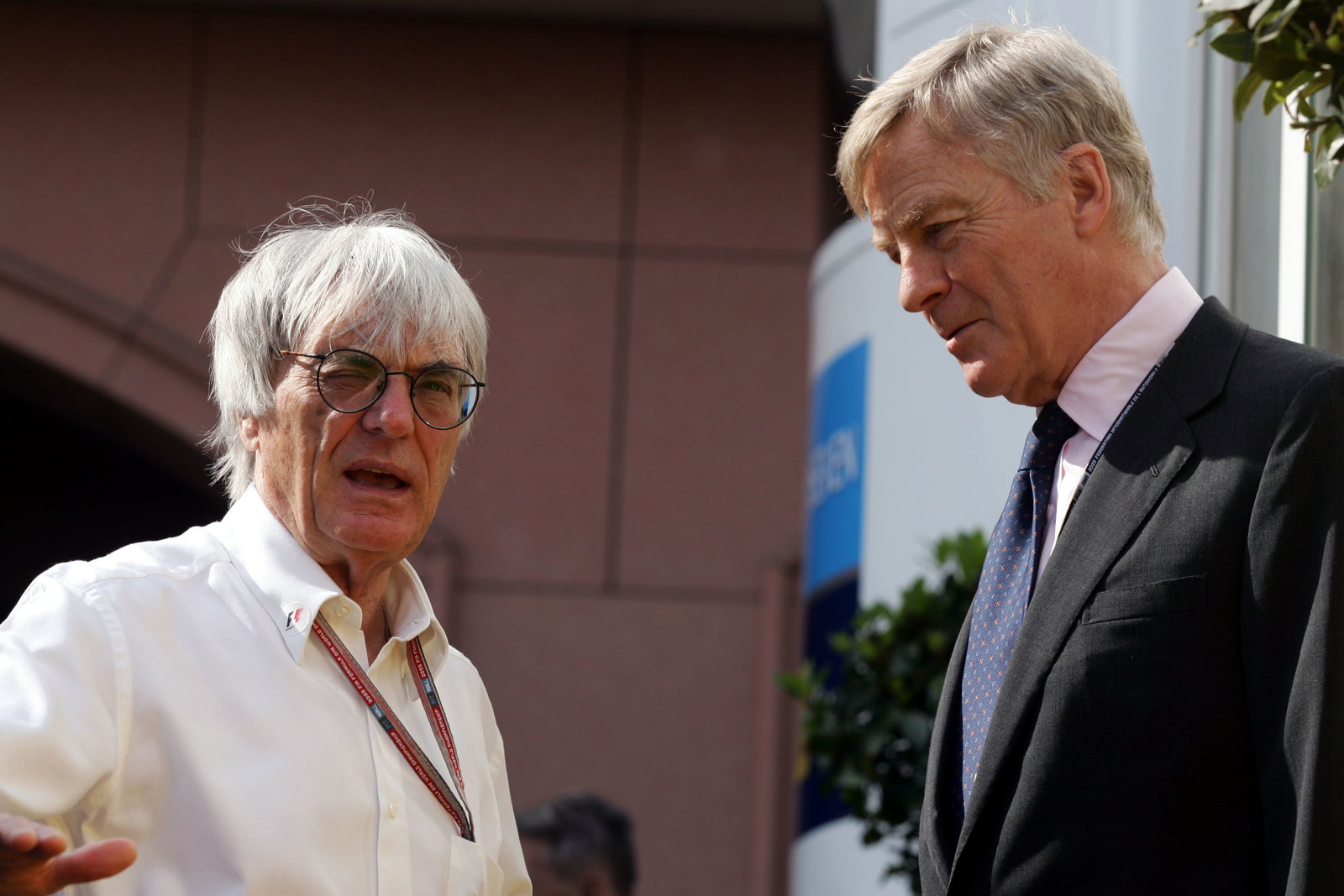 Bernie Ecclestone and Max Mosley