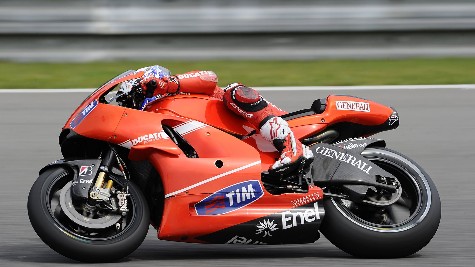 Stoner, Brno MotoGP Test August 2010