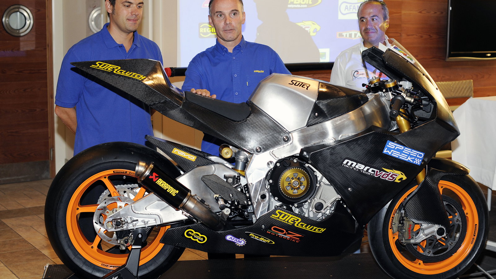 PICS: Suter unveils MotoGP bike