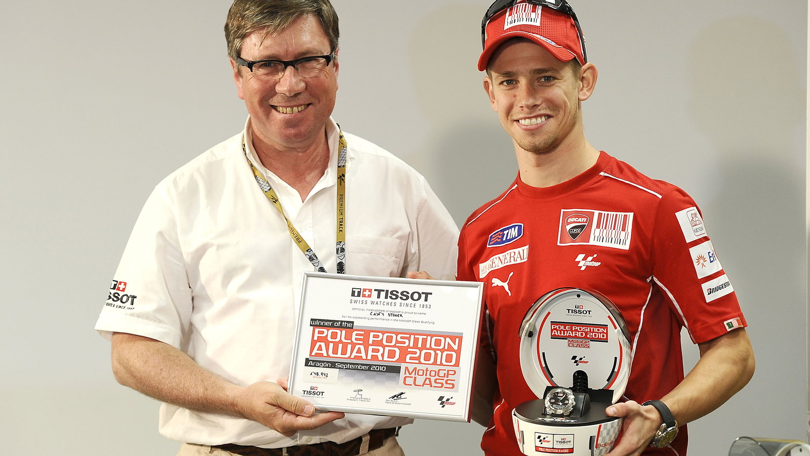 Stoner, Tissot Pole position Watch, Aragon MotoGP 2010