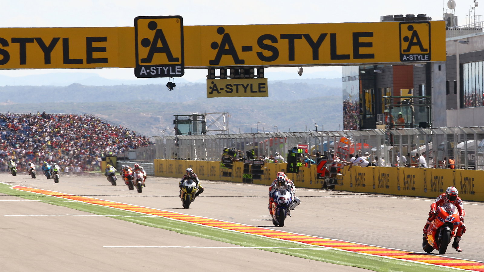 Stoner, Aragon MotoGP 2010