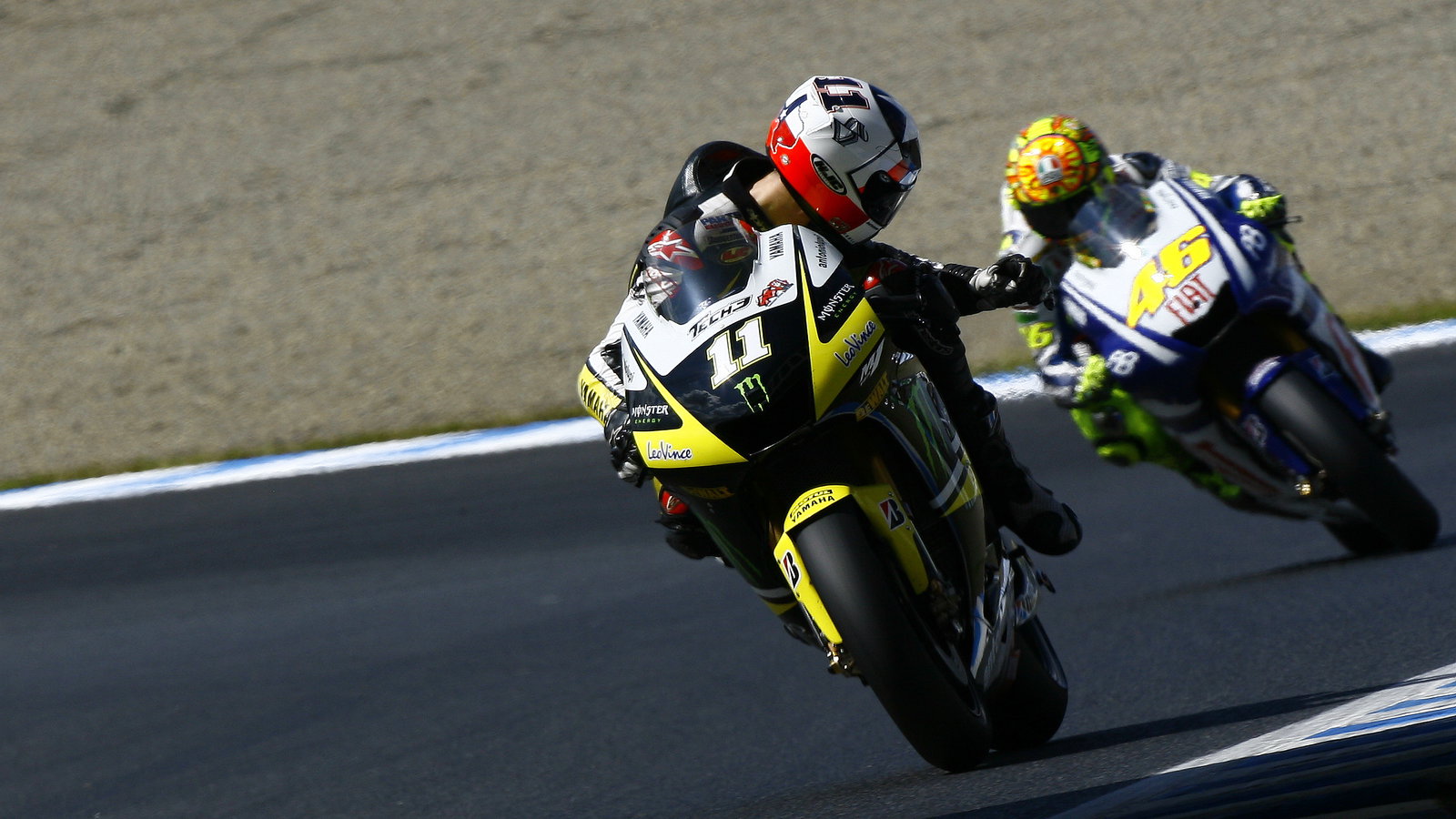 Spies and Rossi, Japanese MotoGP 2010