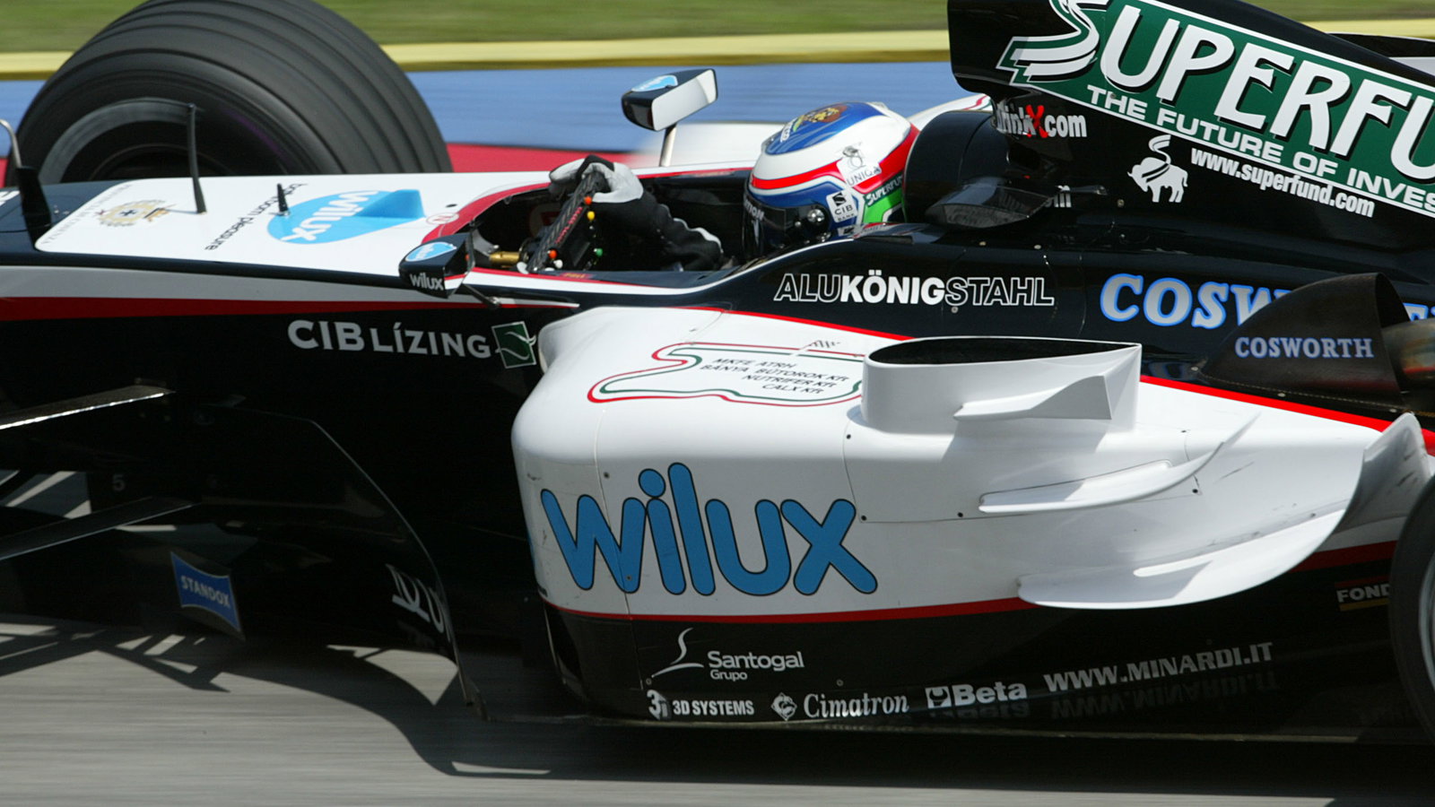 Gianmaria Bruni - Minardi-Cosworth PS04B