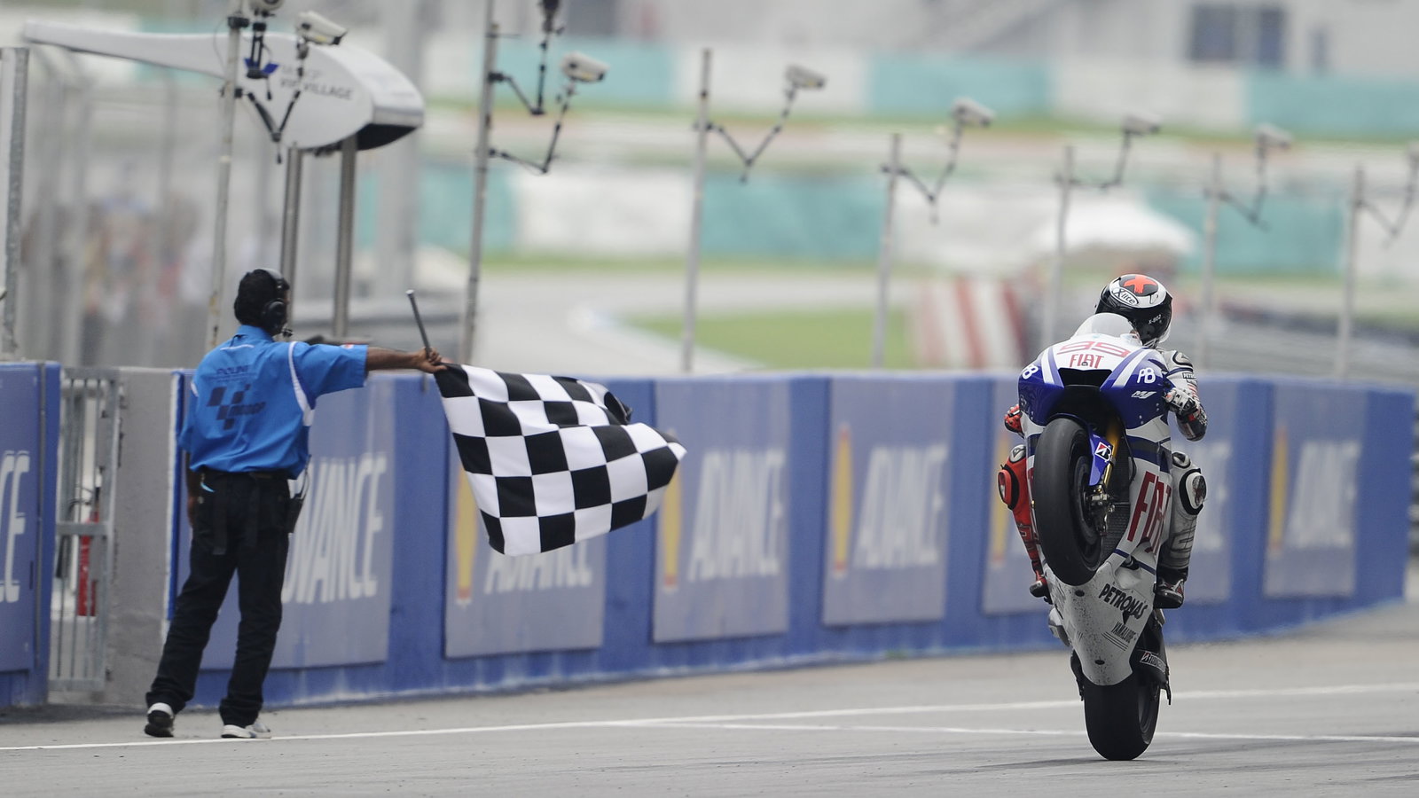 Lorenzo, 2010 MotoGP World Champion, Malaysian MotoGP Race 2010