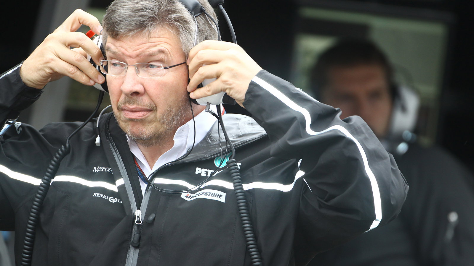Saturday Practice, Ross Brawn (GBR), Team Principal, Mercedes GP