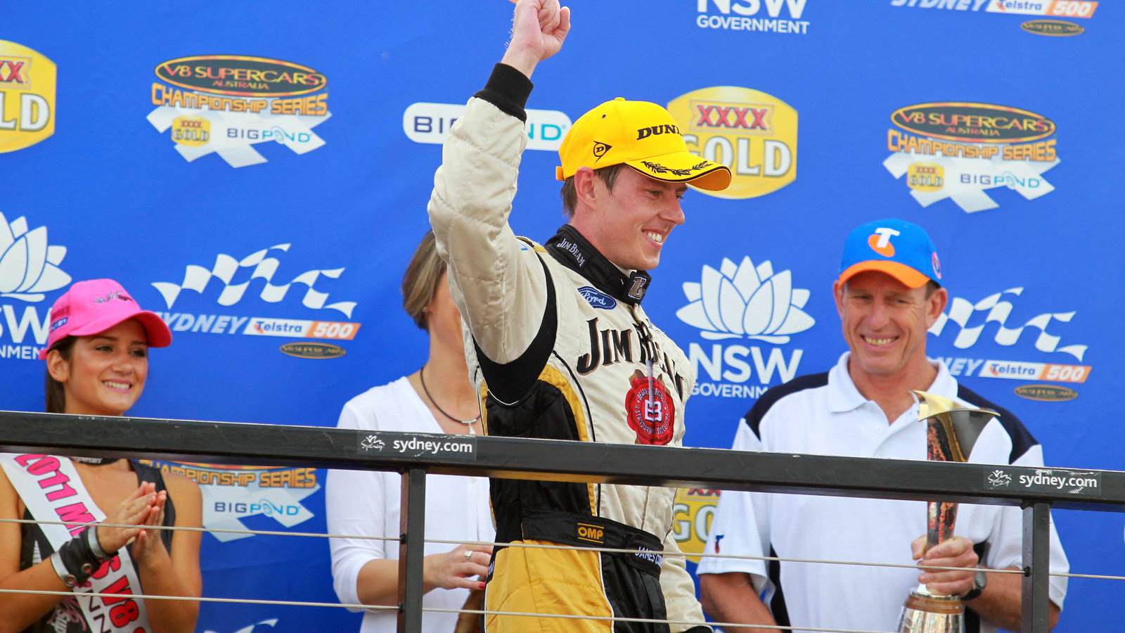 James Courtney (Aust), #18 Jim Beam DJR FG Ford
Races 25 and 26 V8 Supercars
Sydney Telstra 50