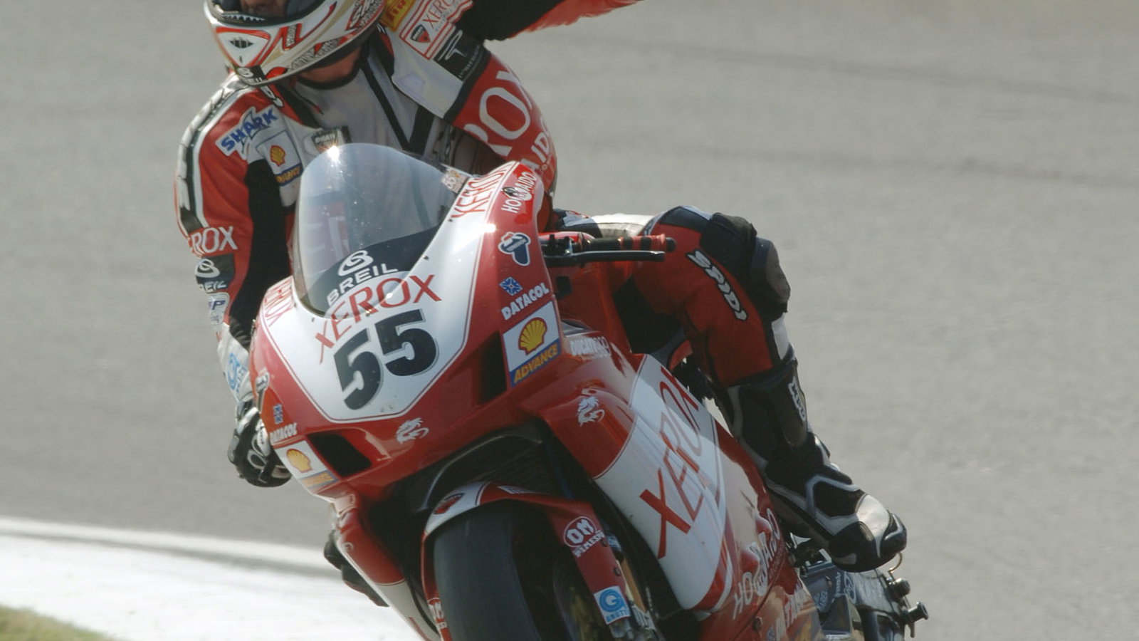 Laconi Wins, WSBK Race 1 Misano, 2005