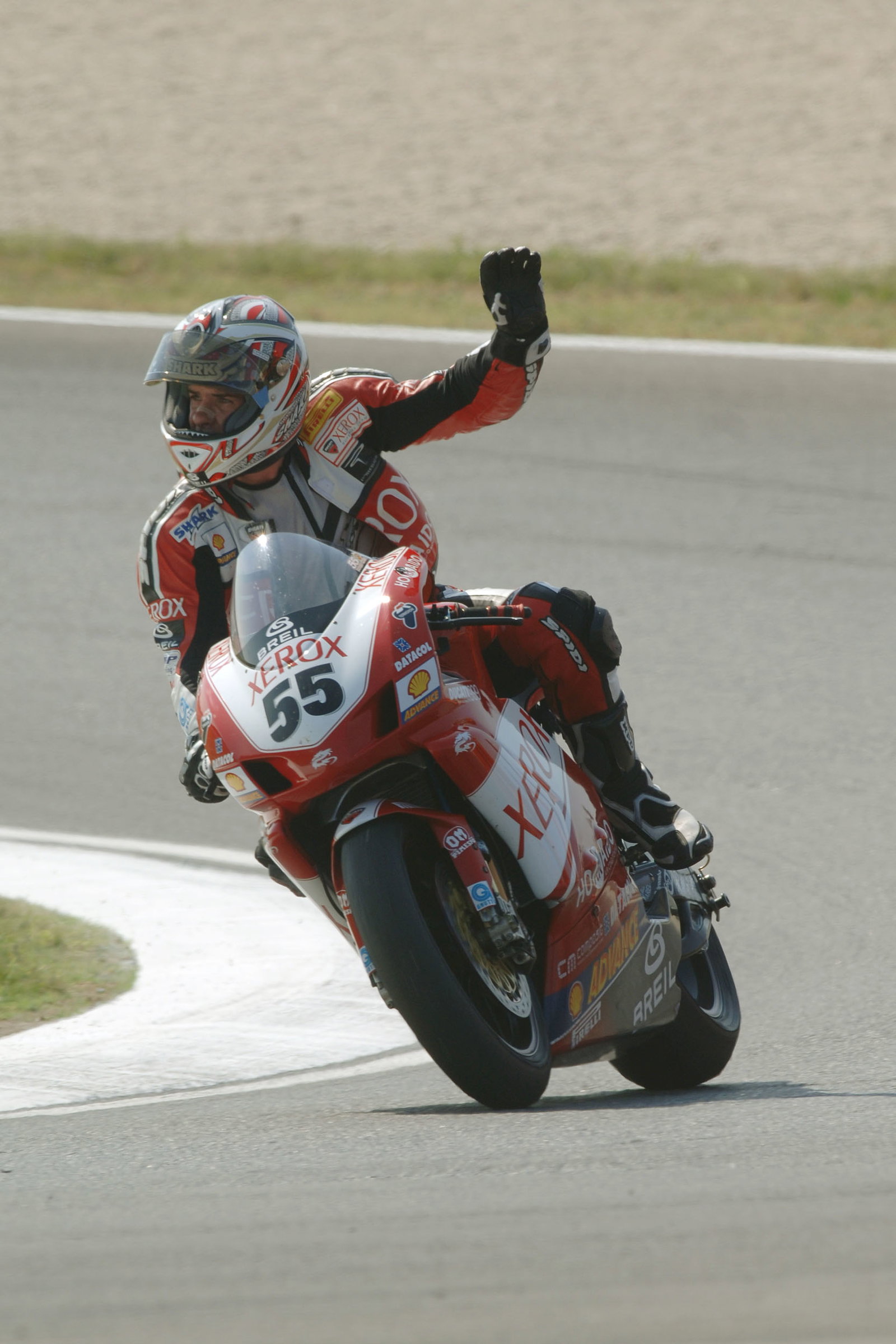 Laconi Wins, WSBK Race 1 Misano, 2005
