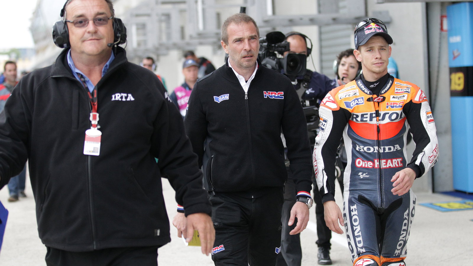 Suppo and Stoner called to race direction, French MotoGP 2011