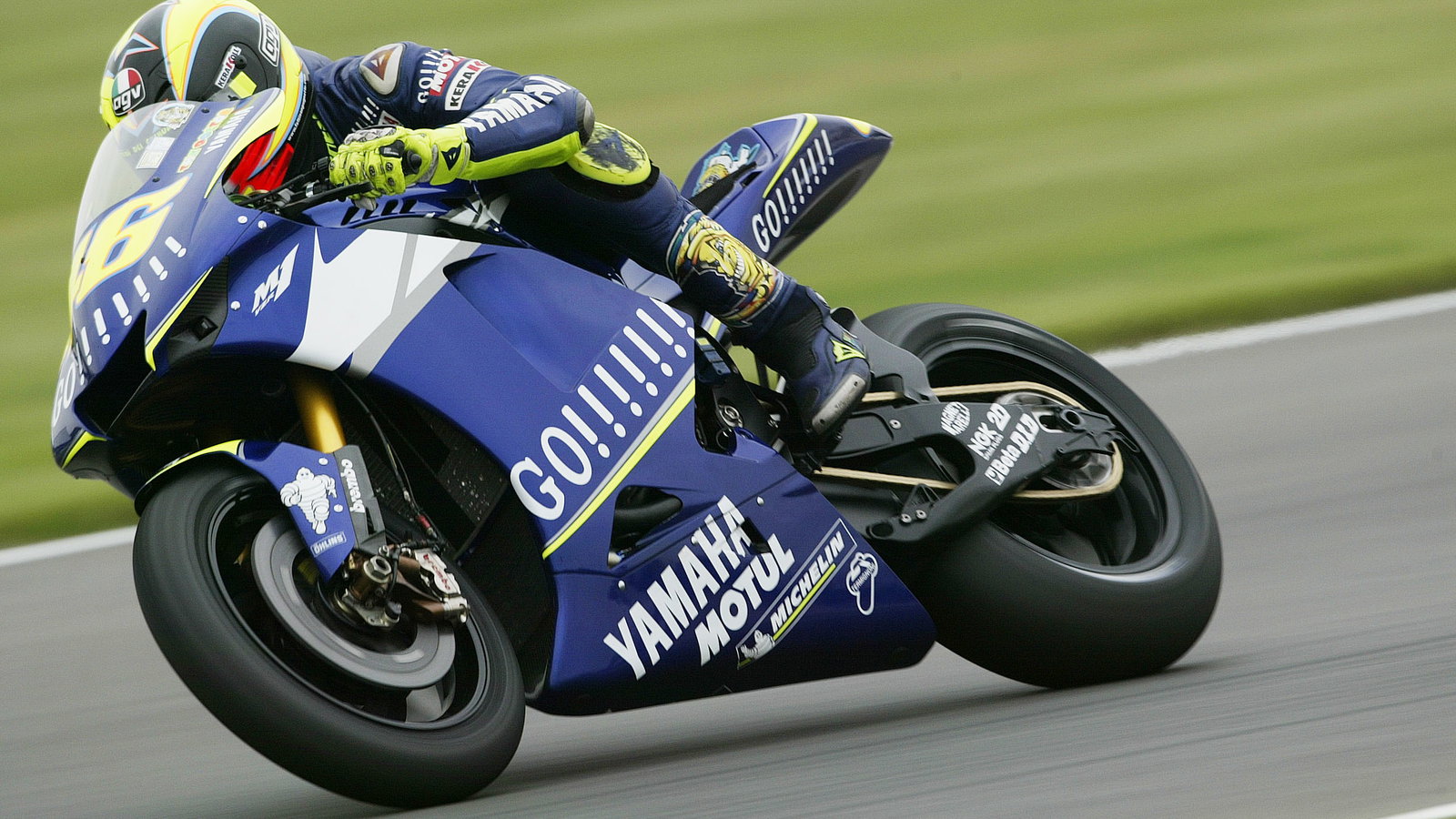 Rossi, British MotoGP, 2005