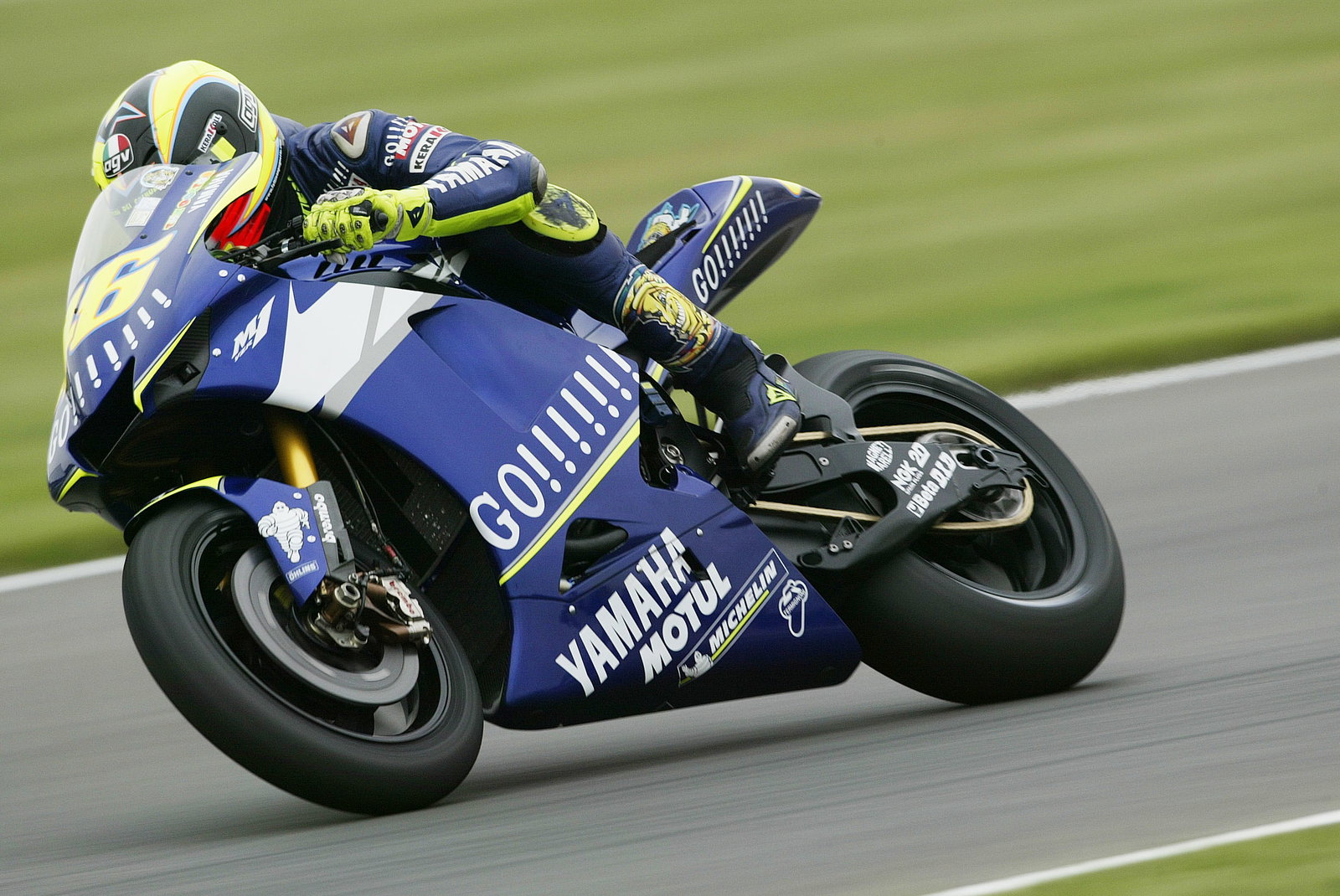 Rossi, British MotoGP, 2005