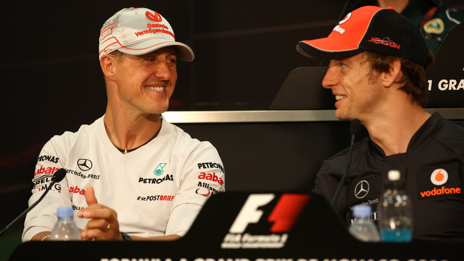 25.05.2011- Press conference, Michael Schumacher (GER), Mercedes GP Petronas F1 Team, MGP W02 and Je