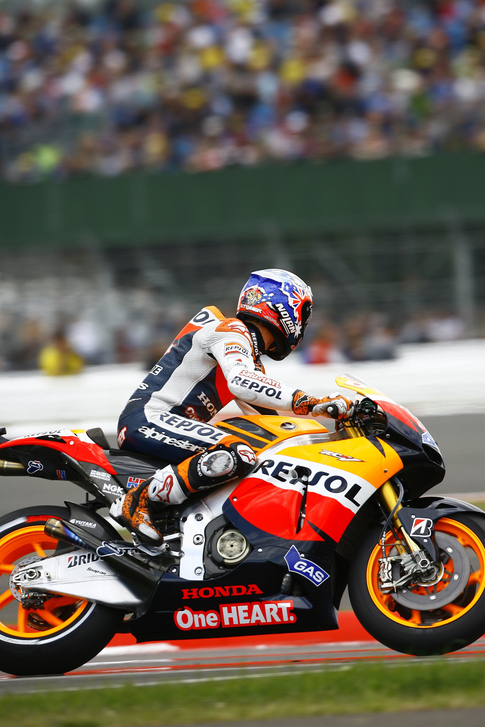 Stoner, British MotoGP 2011