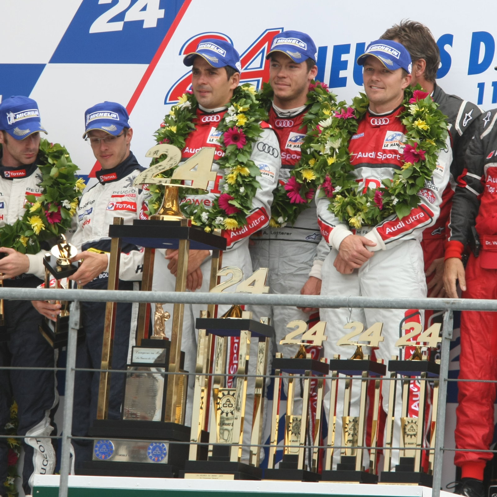 Marcel Fassler/Andre Lotterer/Benoit Treluyer - Audi Sport Team Joest Audi R18 TDI