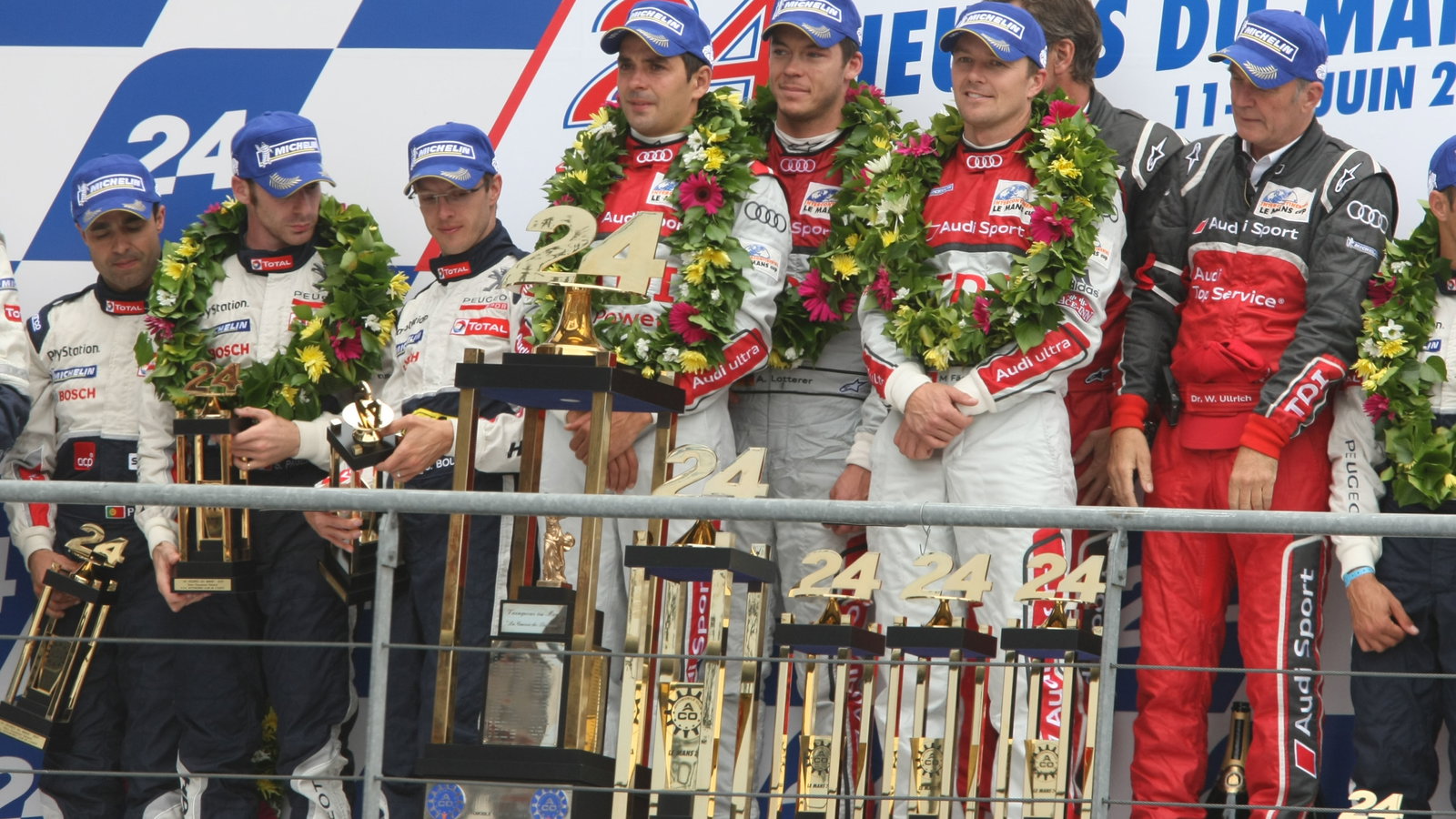 Marcel Fassler/Andre Lotterer/Benoit Treluyer - Audi Sport Team Joest Audi R18 TDI