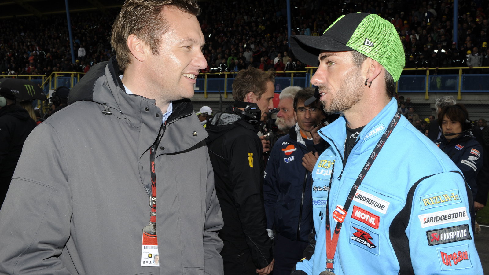 Higgs, Hopkins, Dutch MotoGP Race 2011