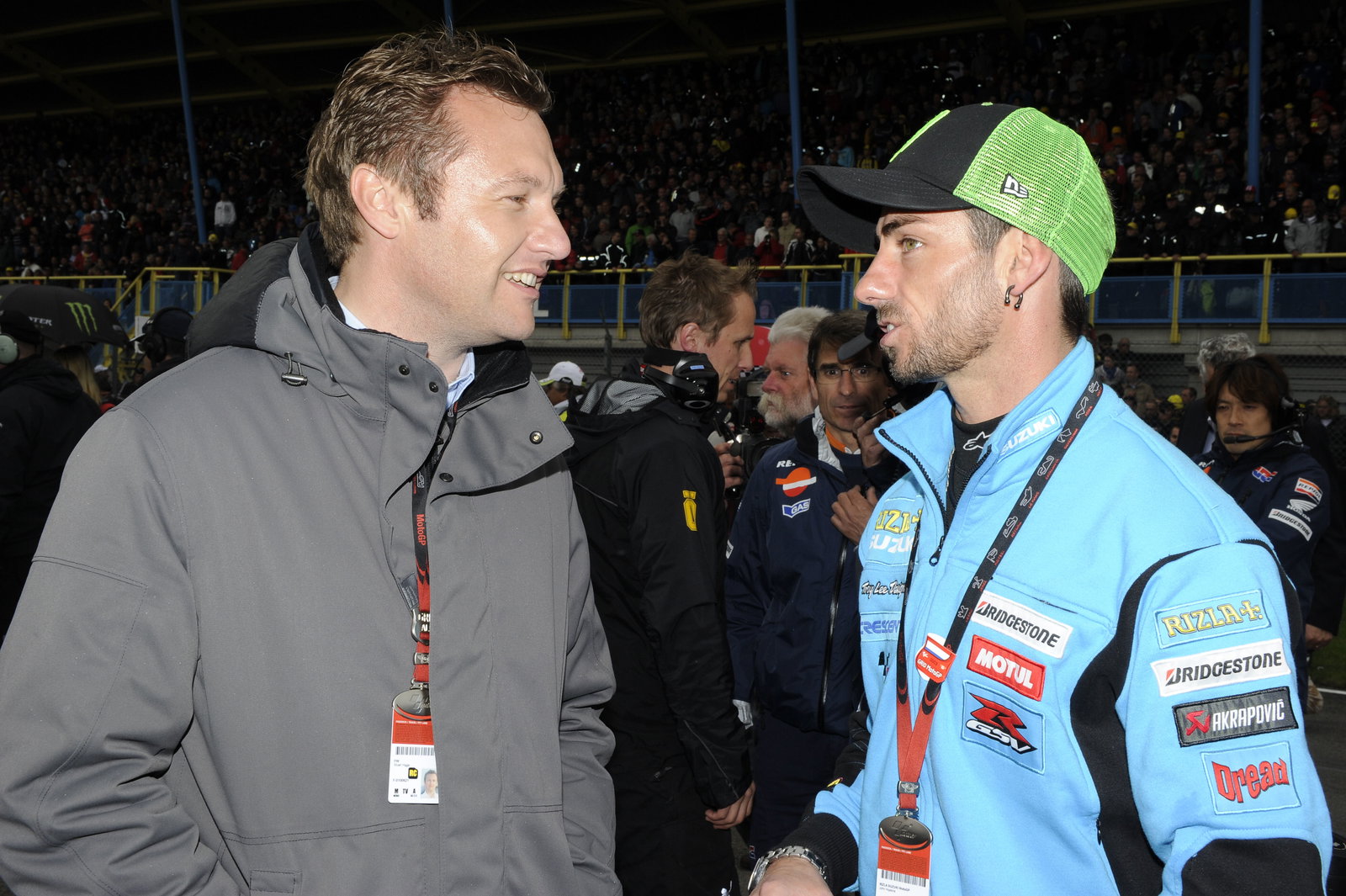 Higgs, Hopkins, Dutch MotoGP Race 2011